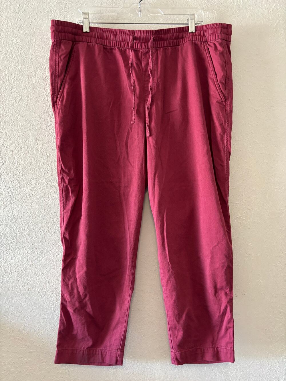 GAP Easy Pant Womens Size XL Pink Cotton / Elastane Blend